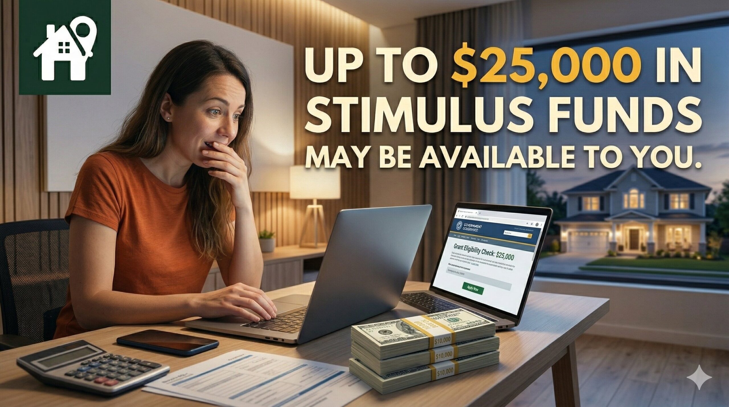 Up to $25,000 in Stimulus Funds May Be Available to You