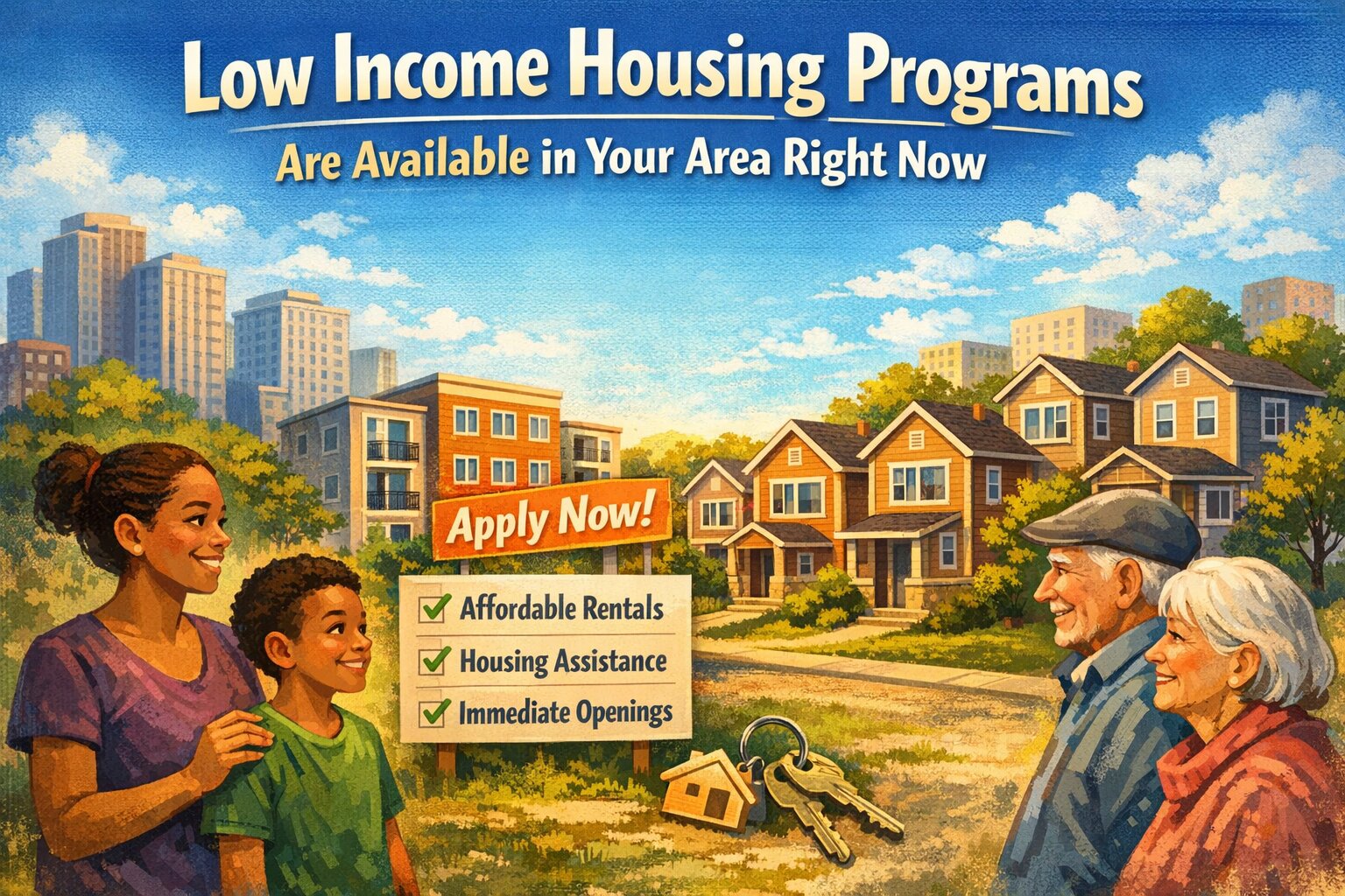 Low Income Housing Programs Are Available in Your Area Right Now